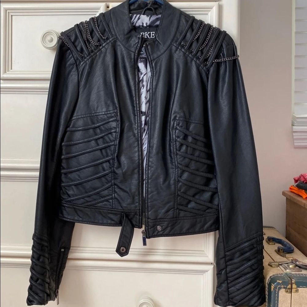 BKE Faux Leather Jacket